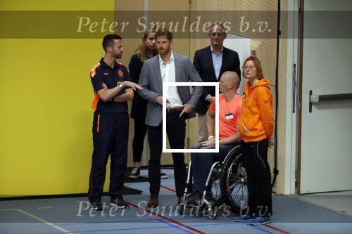 Den Haag 9 mei 2019
Prince Harry aanwezig bij  de presentatie van de Invictus Games The Hague 2020. Over precies een jaar wordt het sportevenement voor fysiek en mentaal gewonde militairen in het Haagse Zuiderpark gehouden. Prins Harry en ook Prinses Margriet zijn aanwezig. Voorzitter Luitenant Generaal b.d. Mart de Kruif ontving Prince Harry