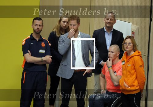 Den Haag 9 mei 2019
Prince Harry aanwezig bij  de presentatie van de Invictus Games The Hague 2020. Over precies een jaar wordt het sportevenement voor fysiek en mentaal gewonde militairen in het Haagse Zuiderpark gehouden. Prins Harry en ook Prinses Margriet zijn aanwezig. Voorzitter Luitenant Generaal b.d. Mart de Kruif ontving Prince Harry