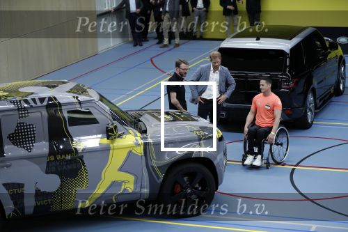 Den Haag 9 mei 2019
Prince Harry aanwezig bij  de presentatie van de Invictus Games The Hague 2020. Over precies een jaar wordt het sportevenement voor fysiek en mentaal gewonde militairen in het Haagse Zuiderpark gehouden. Prins Harry en ook Prinses Margriet zijn aanwezig.