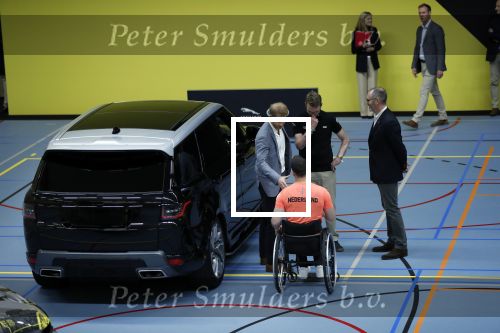 Den Haag 9 mei 2019
Prince Harry aanwezig bij  de presentatie van de Invictus Games The Hague 2020. Over precies een jaar wordt het sportevenement voor fysiek en mentaal gewonde militairen in het Haagse Zuiderpark gehouden. Prins Harry en ook Prinses Margriet zijn aanwezig.