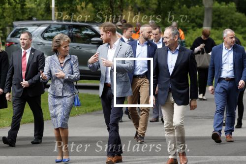 Den Haag 9 mei 2019
Prince Harry aanwezig bij  de presentatie van de Invictus Games The Hague 2020. Over precies een jaar wordt het sportevenement voor fysiek en mentaal gewonde militairen in het Haagse Zuiderpark gehouden. Prins Harry en ook Prinses Margriet zijn aanwezig. Voorzitter Luitenant Generaal b.d. Mart de Kruif ontving Prince Harry