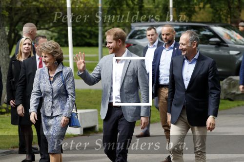 Den Haag 9 mei 2019
Prince Harry aanwezig bij  de presentatie van de Invictus Games The Hague 2020. Over precies een jaar wordt het sportevenement voor fysiek en mentaal gewonde militairen in het Haagse Zuiderpark gehouden. Prins Harry en ook Prinses Margriet zijn aanwezig. Voorzitter Luitenant Generaal b.d. Mart de Kruif ontving Prince Harry