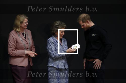 Den Haag 9 mei 2019
Prince Harry aanwezig bij  de presentatie van de Invictus Games The Hague 2020. Over precies een jaar wordt het sportevenement voor fysiek en mentaal gewonde militairen in het Haagse Zuiderpark gehouden. Prins Harry en ook Prinses Margriet zijn aanwezig. Pauline Krikke
