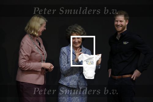 Den Haag 9 mei 2019
Prince Harry aanwezig bij  de presentatie van de Invictus Games The Hague 2020. Over precies een jaar wordt het sportevenement voor fysiek en mentaal gewonde militairen in het Haagse Zuiderpark gehouden. Prins Harry en ook Prinses Margriet zijn aanwezig. Pauline Krikke