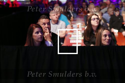 Zwolle 26 mei 2019
Raymond v Barneveld VS Michael v Gerwen op the dutch masters.
Michael zijn vrouw Daphne v Gerwen en Raymond zijn nieuwe vriendin Julia Evans  zijn ook aanwezig alsmede de manager van raymond , Jerry v Vianen