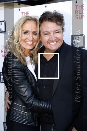 Blaricum 13 mei 2019
Free a girl gala in the red sun in Blaricum. 
Rene Froger en zijn vrouw Natasja Froger