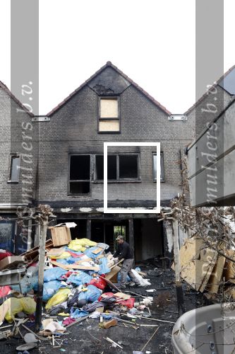 Lelystad 28 mei 2019
Huis van familie van tuinman Rob Verlinde is uitgeband.