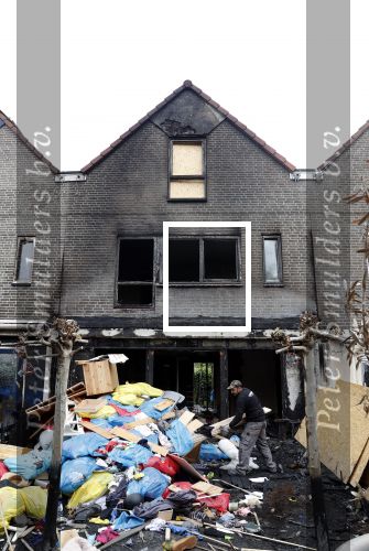 Lelystad 28 mei 2019
Huis van familie van tuinman Rob Verlinde is uitgeband.