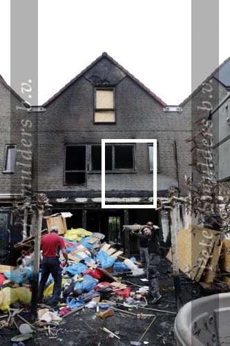 Lelystad 28 mei 2019
Huis van familie van tuinman Rob Verlinde is uitgeband.
