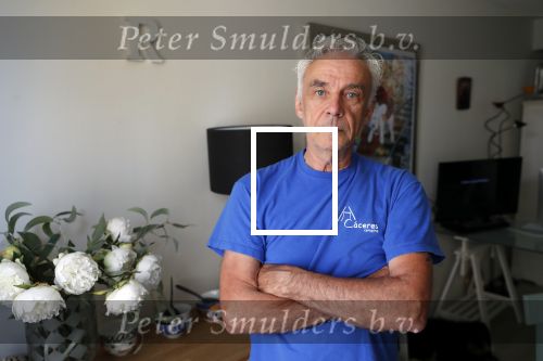 Sluis 6 juni 2019
Robert Weijers de ex partner van Rob Verlinden in zijn huisje in Sluis en met zijn hond en camper.