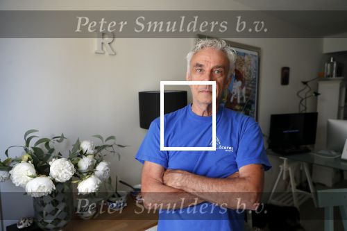 Sluis 6 juni 2019
Robert Weijers de ex partner van Rob Verlinden in zijn huisje in Sluis en met zijn hond en camper.