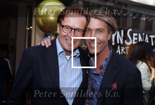 Amsterdam 9 mei 2019
Opening expositie Selwyn Senatori. Frank en Rogier