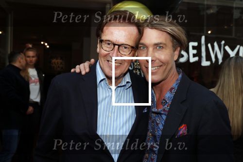 Amsterdam 9 mei 2019
Opening expositie Selwyn Senatori. Frank en Rogier