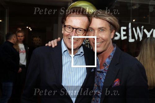 Amsterdam 9 mei 2019
Opening expositie Selwyn Senatori. Frank en Rogier