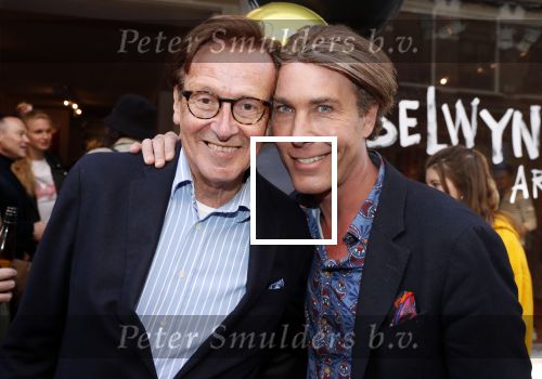 Amsterdam 9 mei 2019
Opening expositie Selwyn Senatori. Frank en Rogier