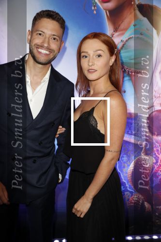 Hilversum 21 mei 2019
Premiere Aladdin in hilversum. Rolf Sanchez met zijn vriendin
