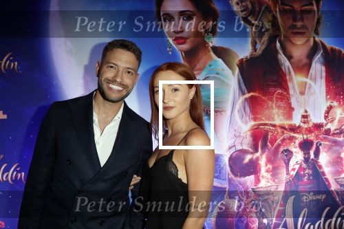 Hilversum 21 mei 2019
Premiere Aladdin in hilversum. Rolf Sanchez met zijn vriendin