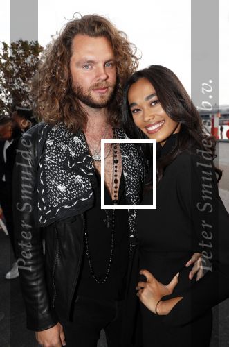 Amsterdam 22 mei 2019
FHM 500 bij the butcher in de ADAM Toren. Romy Monteiro met nieuwe vriend Jasper Suyk