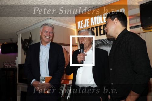 Volendam 22 mei 2019
Boekpresentatie Keje Molenaar bij dine en wine op de dijk in Volendam. Jan Smit presenteert het.
Sjaak Swart