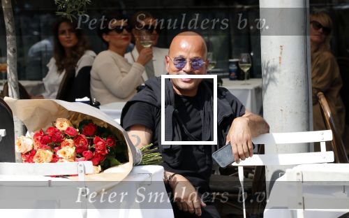 Amsterdam 23 mei 2019
Steve te Pas en John Karthaus  op terras.