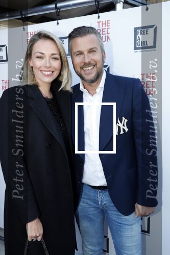 Blaricum 13 mei 2019
Free a girl gala in the red sun in Blaricum. Winston Gerschtanowitz en zijn vrouw Renate Verbaan