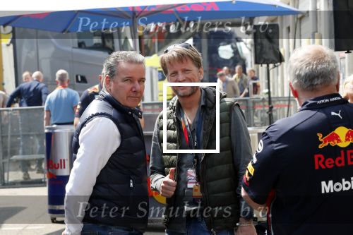 Zandvoort 18 mei 2019
Jumbo racedagen op circuit Zandvoort met oa aanwezig Max Verstappen en Pierre Gasly van het Red Bull F1 team. raymond Vermeulen en prins Pieter Christiaan
