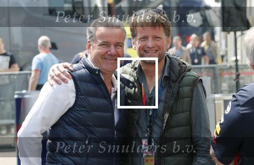 Zandvoort 18 mei 2019
Jumbo racedagen op circuit Zandvoort met oa aanwezig Max Verstappen en Pierre Gasly van het Red Bull F1 team. raymond Vermeulen en prins Pieter Christiaan