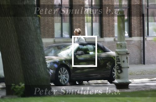 Amsterdam 14 mei 2020
Astrid Joosten arriveert bij haar huis .