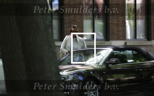 Amsterdam 14 mei 2020
Astrid Joosten arriveert bij haar huis .