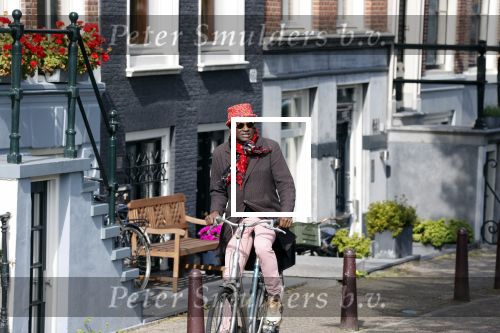 Amsterdam 30 april 2020
Baba ( Orange babies) op de fiets in Amsterdam.