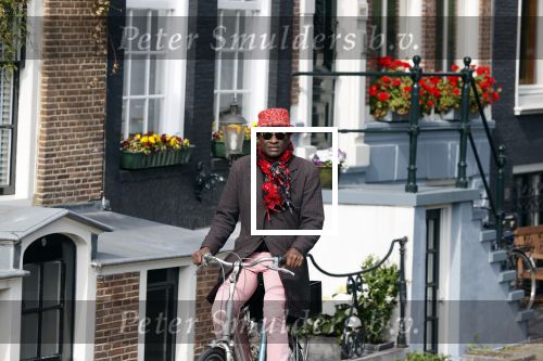 Amsterdam 30 april 2020
Baba ( Orange babies) op de fiets in Amsterdam.
