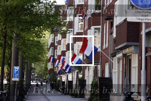Amsterdam 5 mei 2020
Nederlandse vlaggen ivm 5 mei