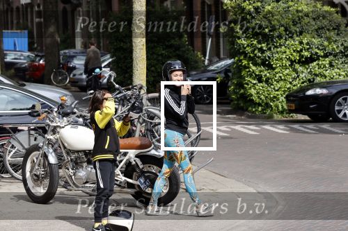 Amsterdam 18 mei 2020
Birgit Schuurman met zoontje op de motor. Ze gaan samen met haar vriend een ijsje eten