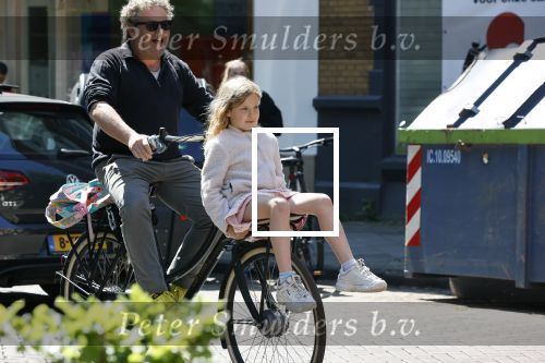 Amsterdam 29 mei 2020
Dirk Zeelenberg op de fiets met zijn dochter