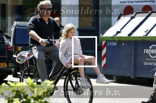 Amsterdam 29 mei 2020
Dirk Zeelenberg op de fiets met zijn dochter