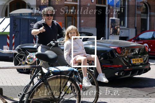 Amsterdam 29 mei 2020
Dirk Zeelenberg op de fiets met zijn dochter