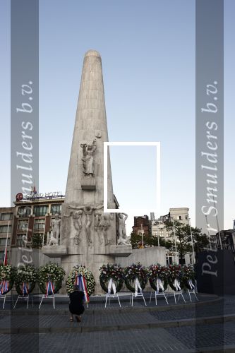 Amsterdam 4 mei 2020
Dodenherdenking op de dam zonder publiek vanwege Corona . Koning Willem Alexander Koningin Maxima Femke Halsema Gerdi Verbeet en Marc Rutte zijn aanwezig . Er ston veel politie aan de zijkanten en op de daken .
