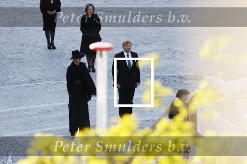 Amsterdam 4 mei 2020
Dodenherdenking op de dam zonder publiek vanwege Corona . 
Koning Willem Alexander Koningin Maxima