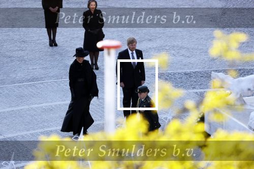 Amsterdam 4 mei 2020
Dodenherdenking op de dam zonder publiek vanwege Corona . 
Koning Willem Alexander Koningin Maxima