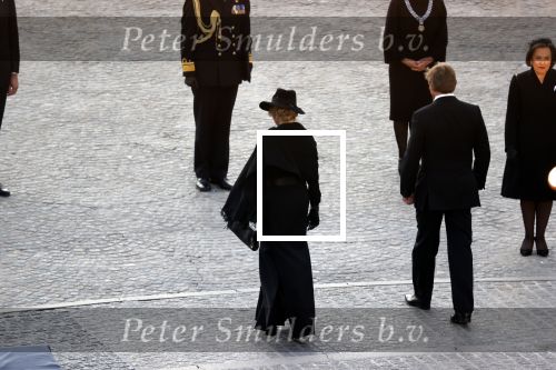 Amsterdam 4 mei 2020
Dodenherdenking op de dam zonder publiek vanwege Corona . 
Koning Willem Alexander Koningin Maxima