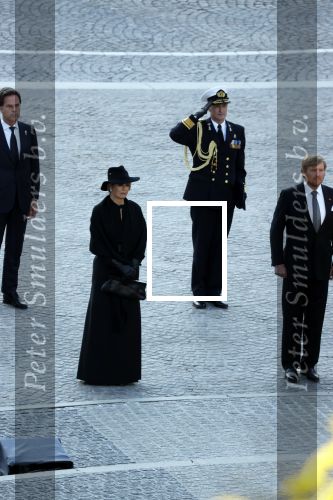 Amsterdam 4 mei 2020
Dodenherdenking op de dam zonder publiek vanwege Corona . 
Koning Willem Alexander Koningin Maxima