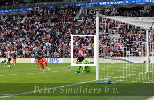 Eindhoven, 22 September 2019 Kompetitiewedstrijd PSV-AJAX, eindstand 1-1
Seiozen 2019/2020
Donyell Malen scoort 1-1