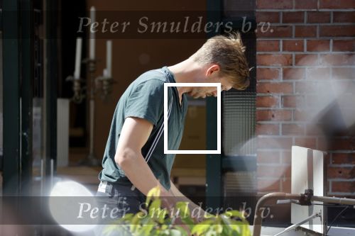 Amsterdam 7 mei 2020
Dorian Geis de vriend van Jennifer Hoffman bij zijn restaurant.