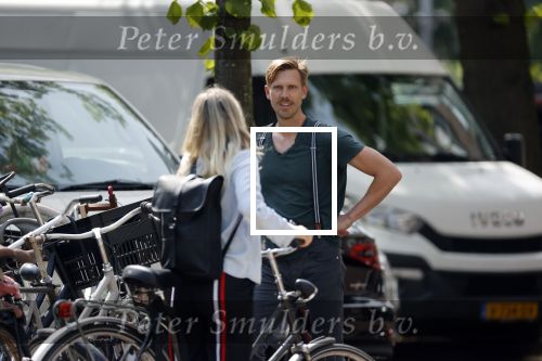 Amsterdam 7 mei 2020
Dorian Geis de vriend van Jennifer Hoffman bij zijn restaurant.