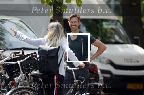 Amsterdam 7 mei 2020
Dorian Geis de vriend van Jennifer Hoffman bij zijn restaurant.