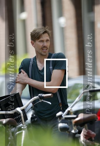 Amsterdam 7 mei 2020
Dorian Geis de vriend van Jennifer Hoffman bij zijn restaurant.