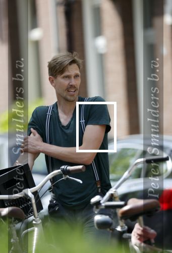 Amsterdam 7 mei 2020
Dorian Geis de vriend van Jennifer Hoffman bij zijn restaurant.