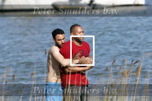 Durgerdam 9 mei 2020
Everon Jackson Hooi en Jozua Augusto zijn  weer bij elkaar. Ze gingen zwemmen met 2 neefjes.