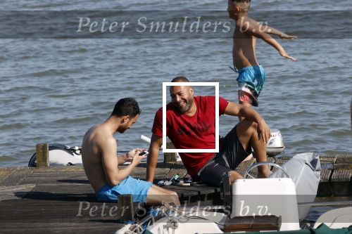 Durgerdam 9 mei 2020
Everon Jackson Hooi en Jozua Augusto zijn  weer bij elkaar. Ze gingen zwemmen met 2 neefjes.