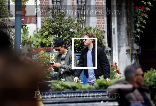 Amsterdam 23 mei 2020
Ewout Genewmans met zijn  vriend